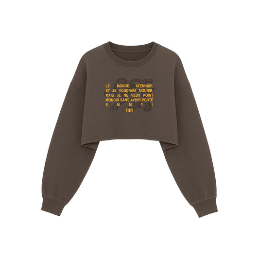 CROPPED TOP "PORTÉ EMMYI"
