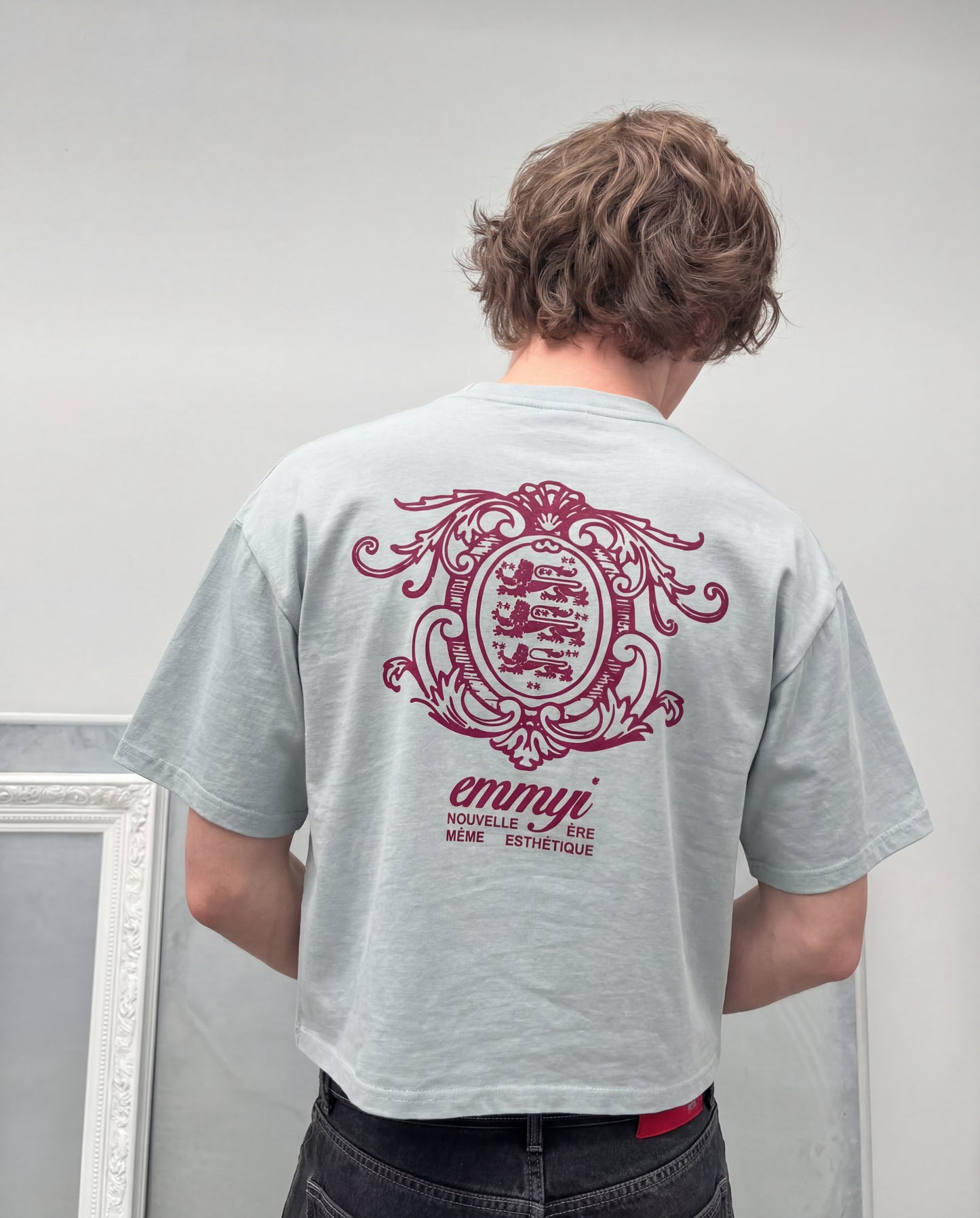 CAMISETA BOXY "RENAISSANCE LIONS"