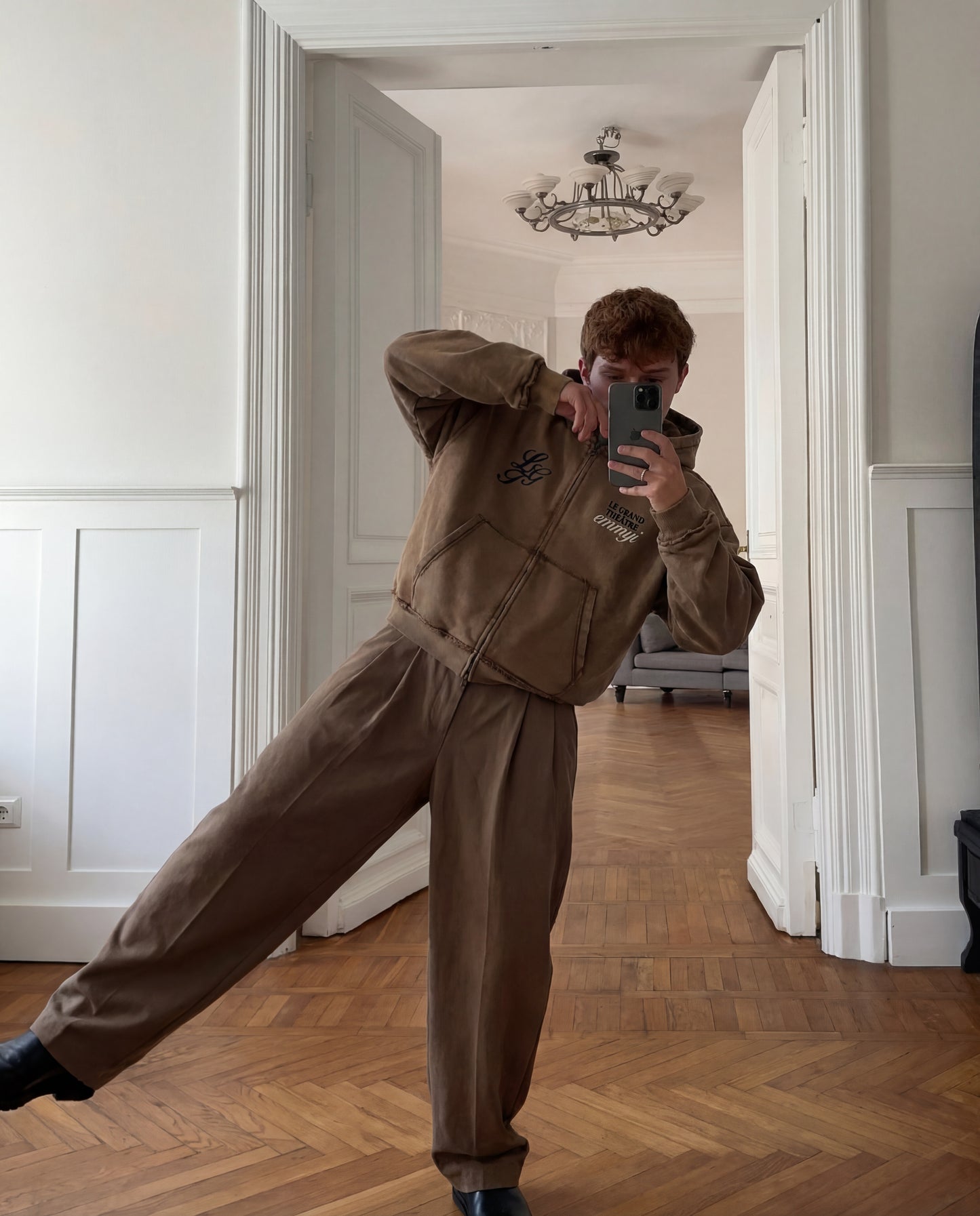 CHAQUETA ZIP "LE GRAND HÔTEL"